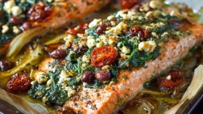 Mediterranean Salmon Bake 1