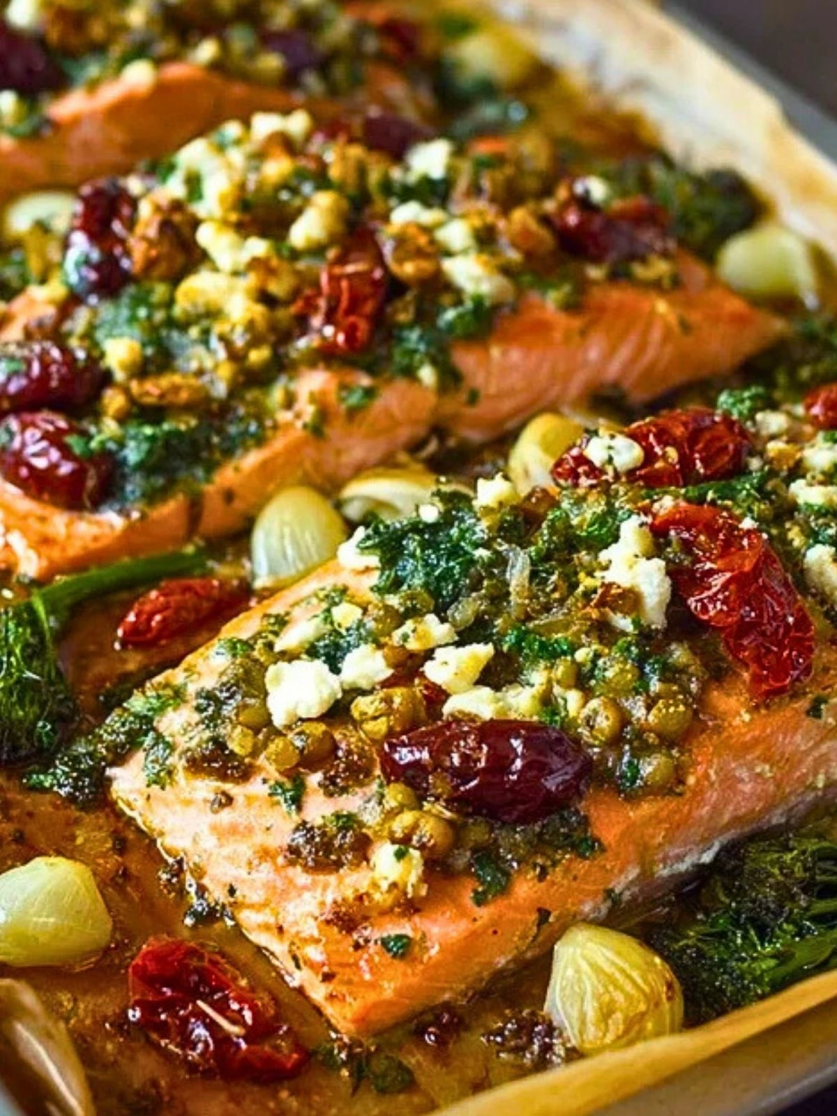 Mediterranean Salmon Bake 2