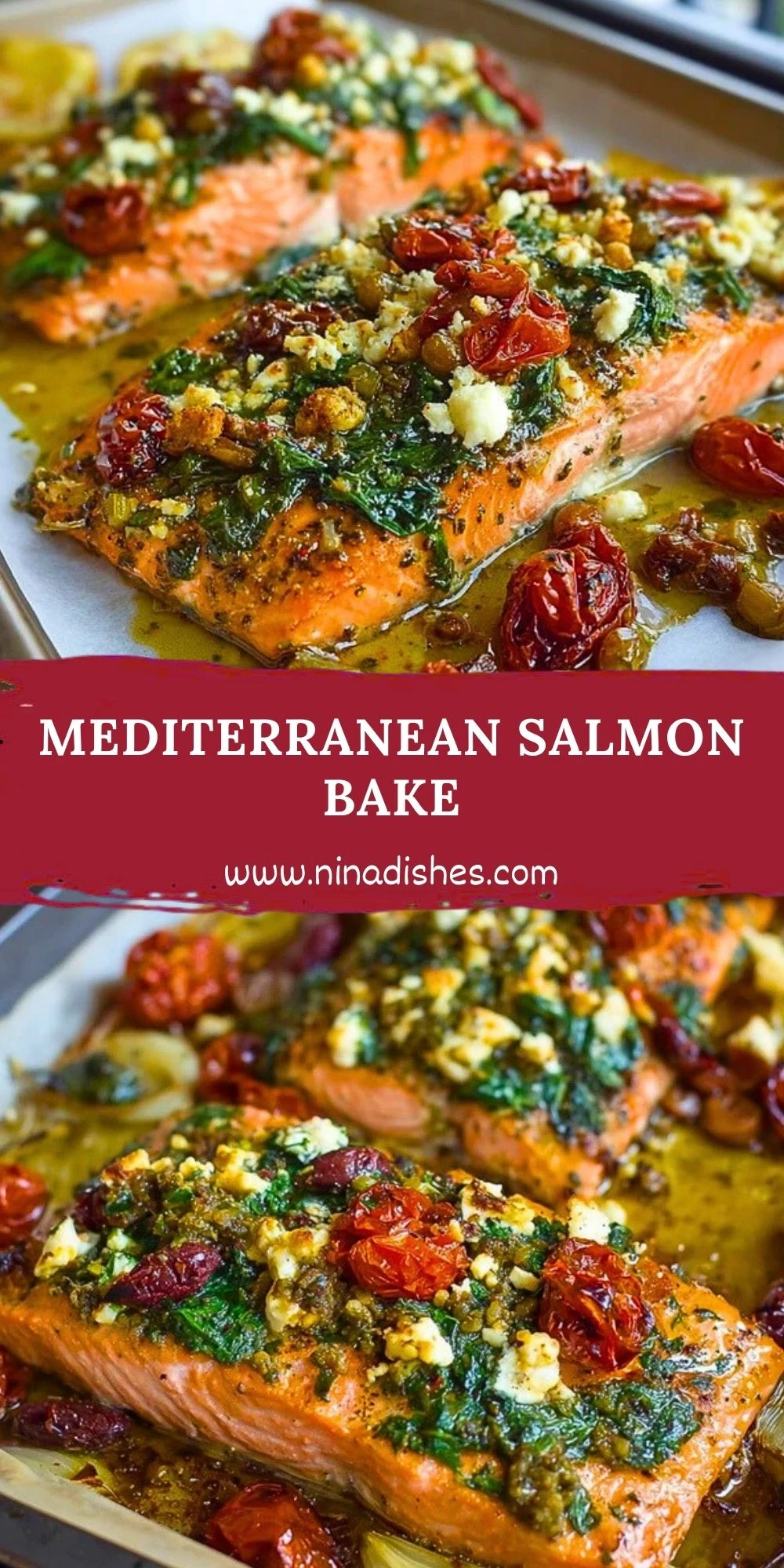 Mediterranean Salmon Bake Pin 1