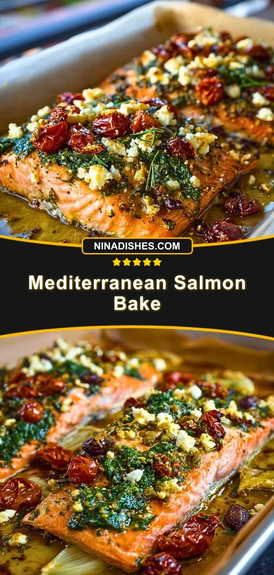Mediterranean Salmon Bake Pin 2