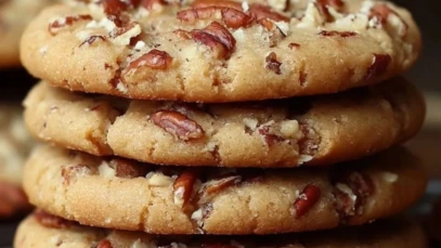 Pecan Shortbread Cookie Recipe 1