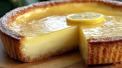 Refreshing Italian Lemon Custard Cake 1