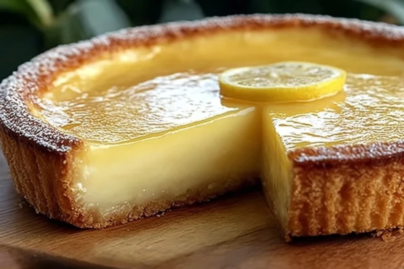Refreshing Italian Lemon Custard Cake 1