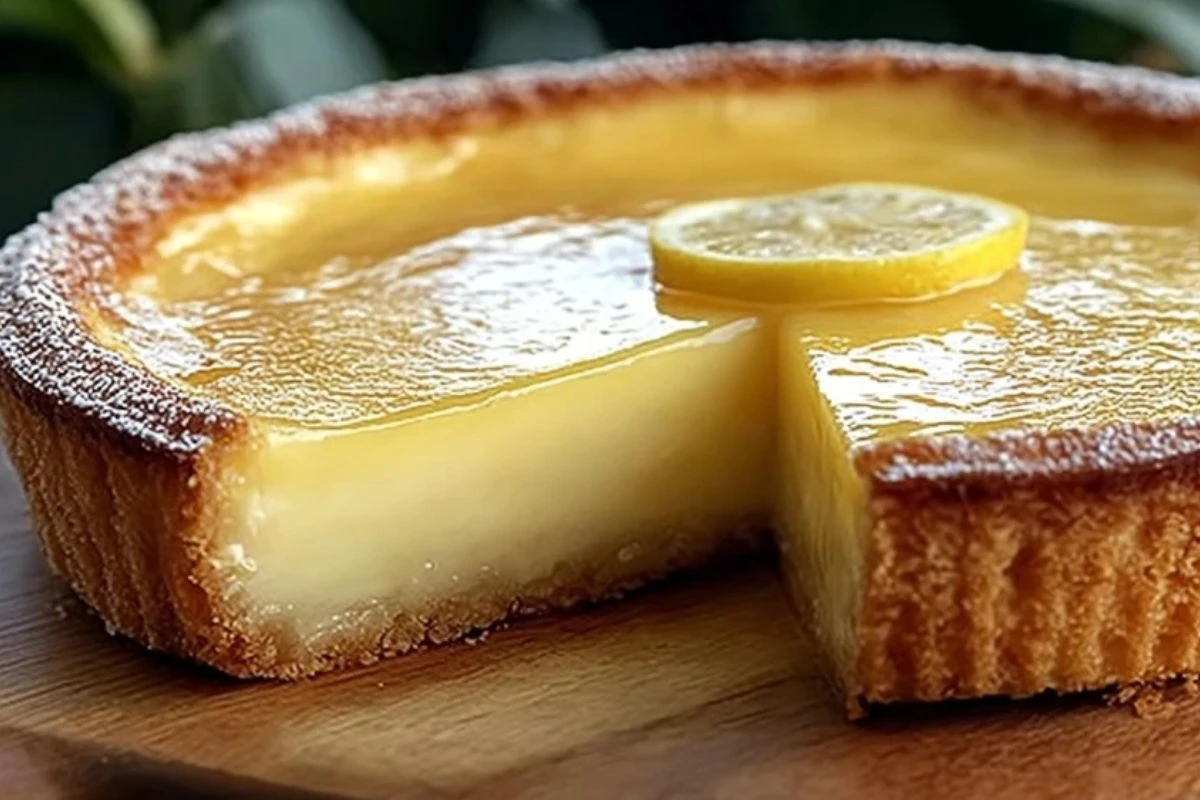 Refreshing Italian Lemon Custard Cake 1