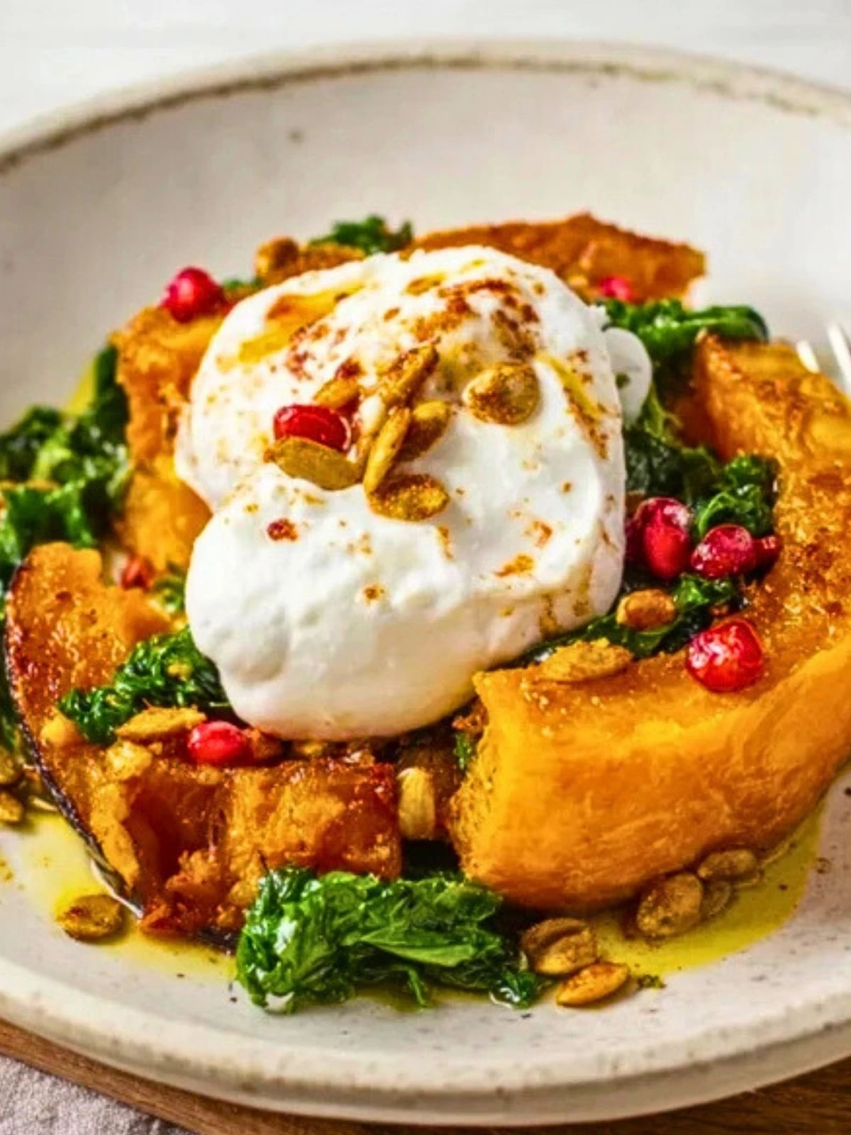 Roasted Pumpkin With Burrata 2