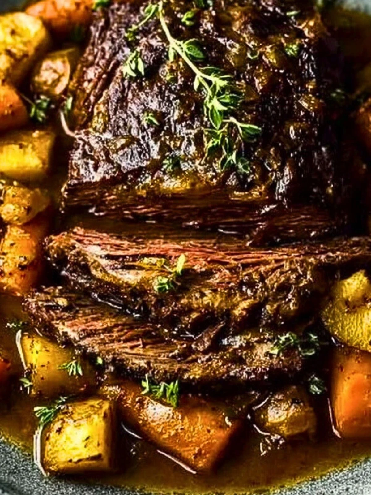 Slow-Cooked Pot Roast with Vegetables 2