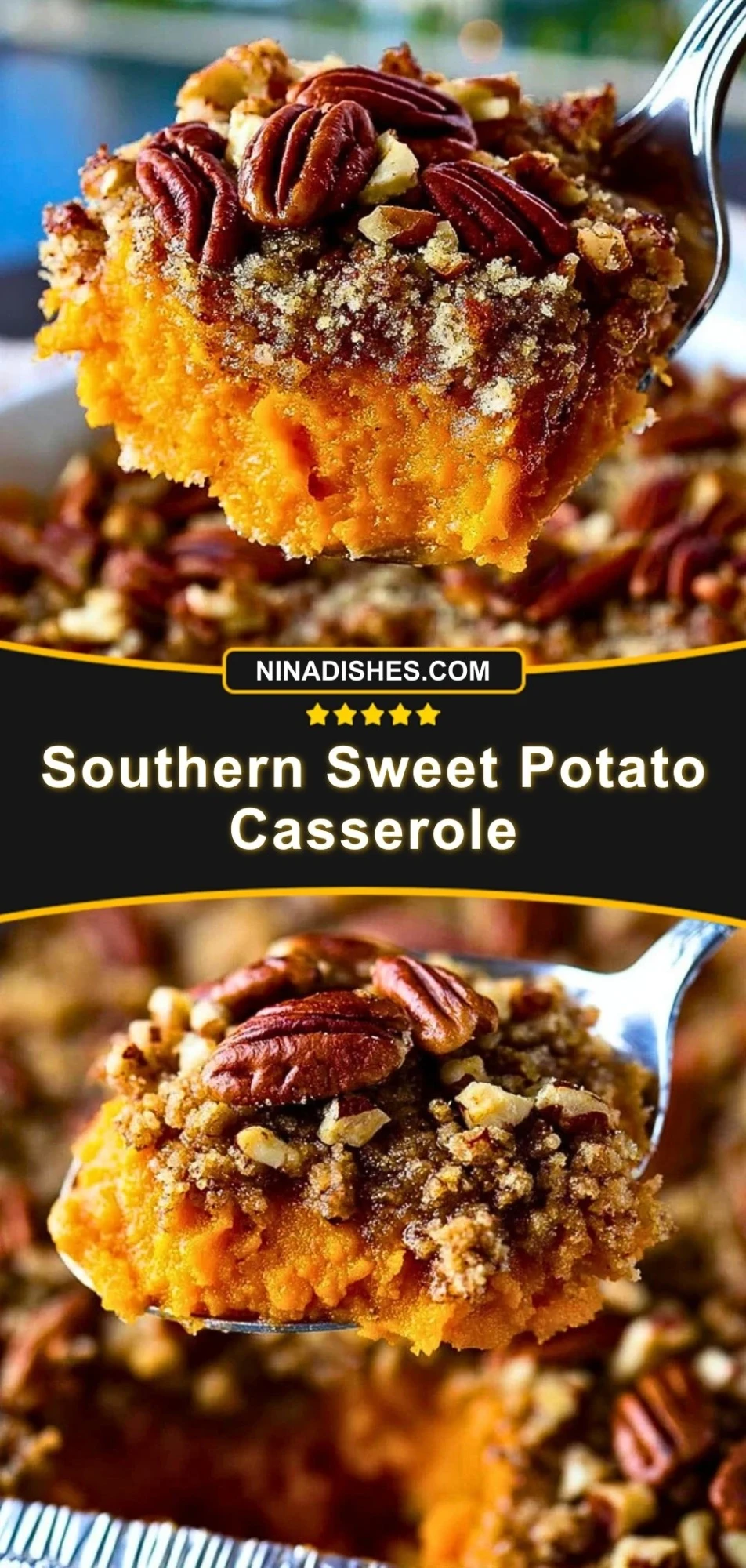 Southern Sweet Potato Casserole Pin 2