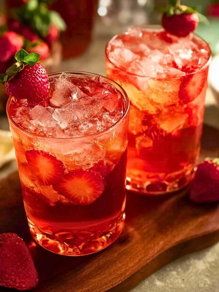 Strawberry Sweet Tea 2
