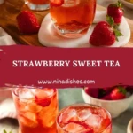 Strawberry Sweet Tea Pin