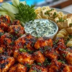 The Best Buffalo Garlic Chicken Bites Recipe 1