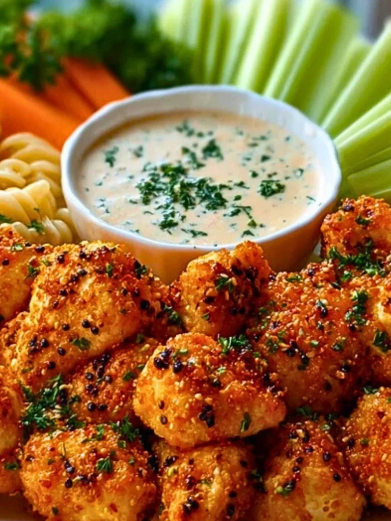 The Best Buffalo Garlic Chicken Bites Recipe 2
