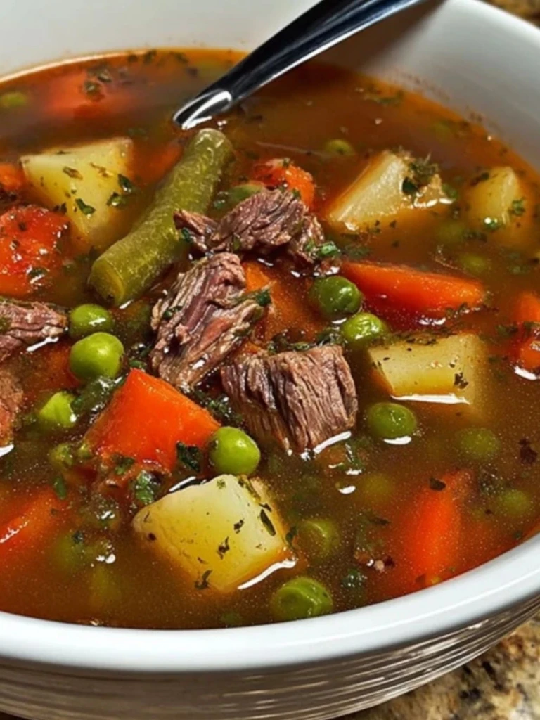 Vegetable Beef Soup Recipe (1)