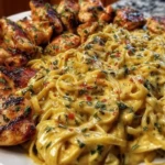 Velveeta Chicken Linguine with Spicy Cajun Alfredo 1