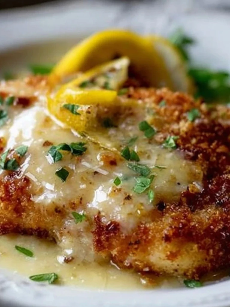 Zesty Lemon Pecorino Crispy Chicken Recipe (1)