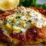 Zesty Lemon Pecorino Crispy Chicken Recipe