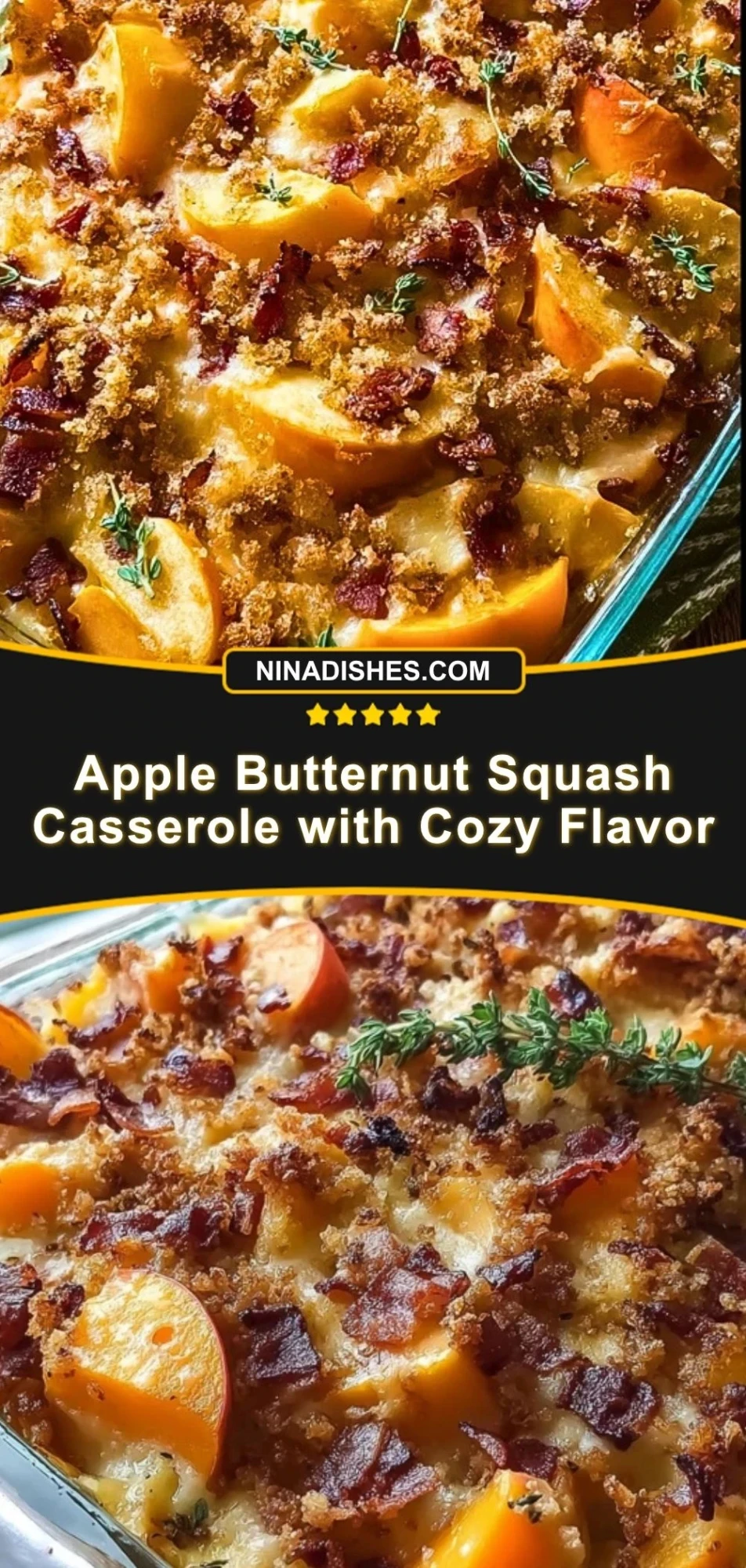 Apple Butternut Squash Casserole with Cozy Flavor (3)