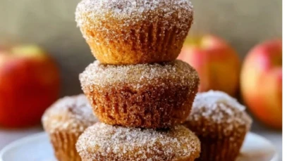 Apple Cider Donut Muffins 1