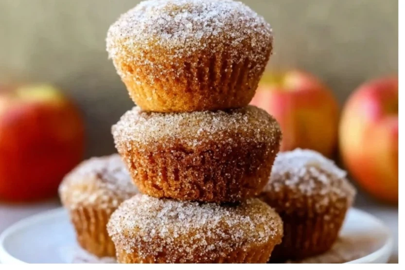 Apple Cider Donut Muffins 1