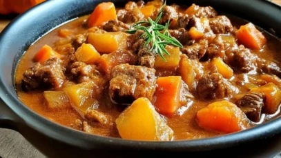 Autumn Harvest Beef Stew 1