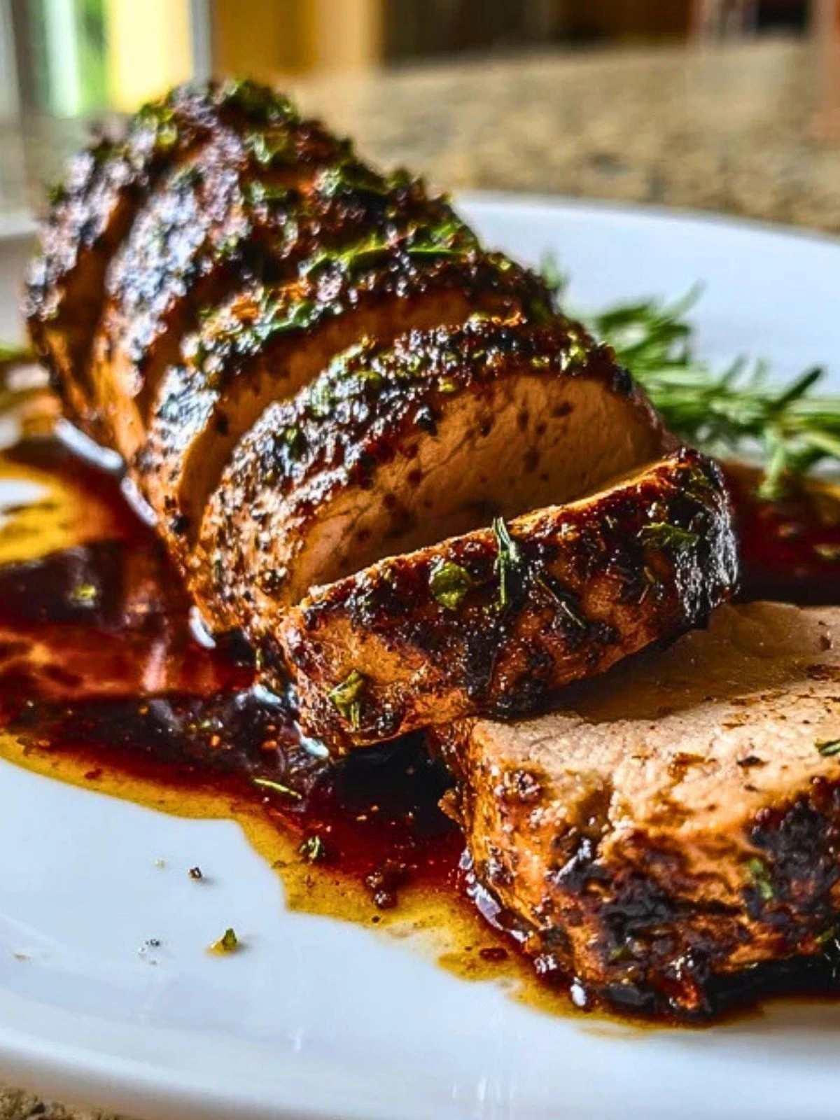Balsamic Pork Tenderloin in Oven (1)
