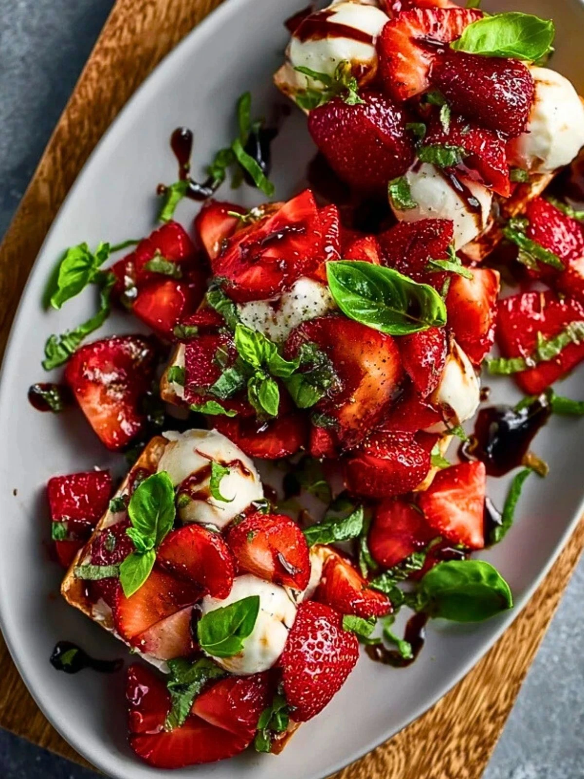 Balsamic Strawberry Caprese 2