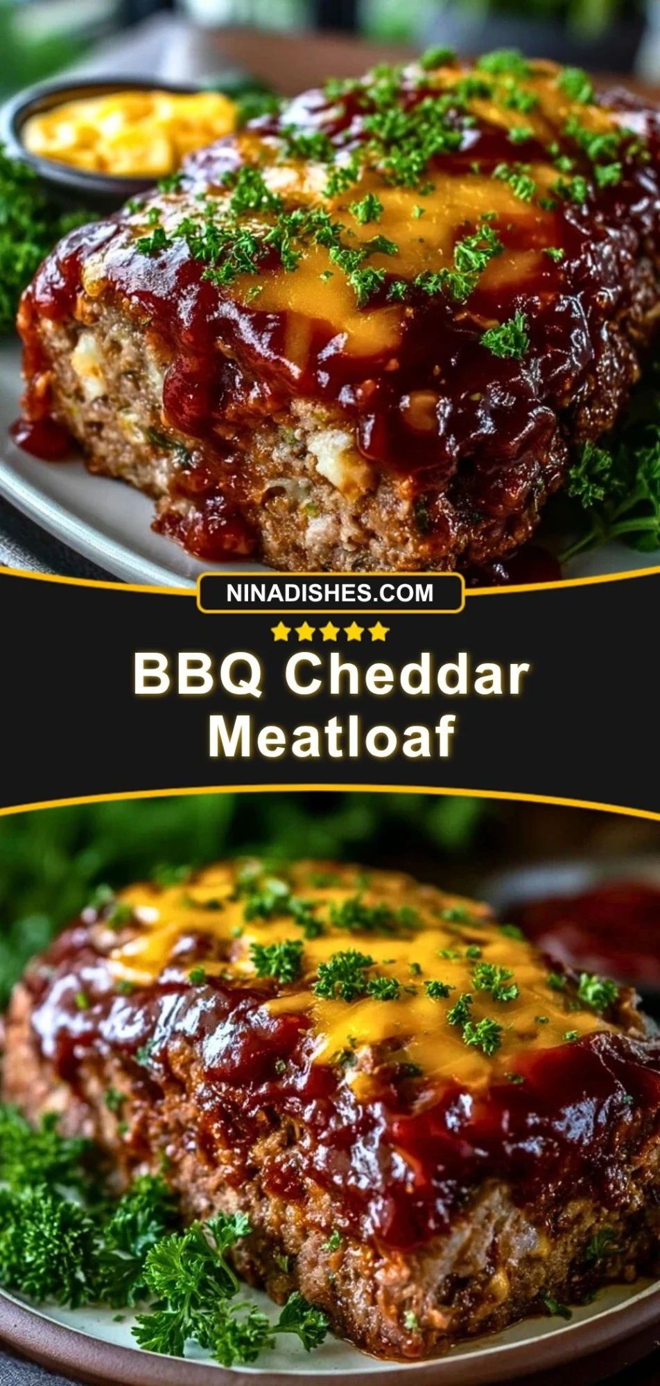 BBQ Cheddar Meatloaf (3)
