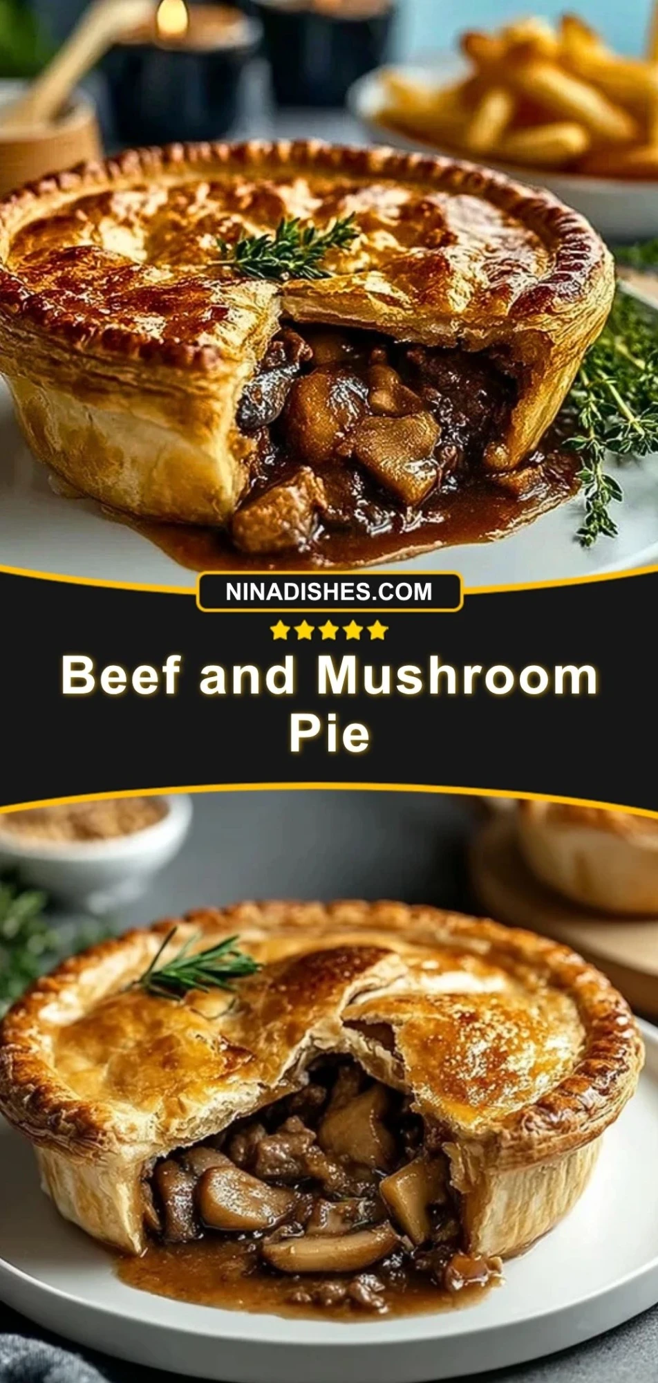 Beef and Mushroom Pie (3)