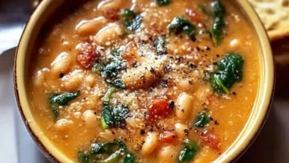 Cannellini Bean and Spinach Soup 1