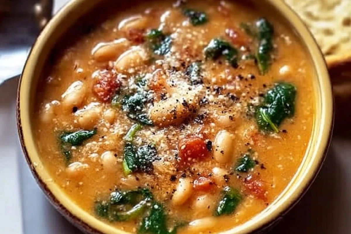 Cannellini Bean and Spinach Soup 1