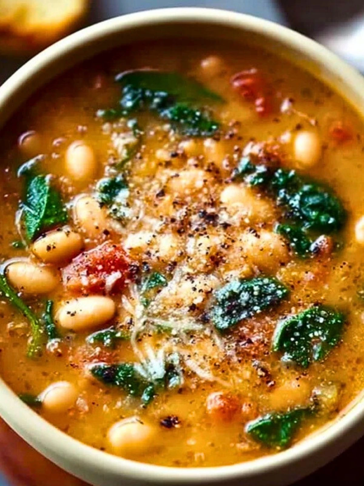 Cannellini Bean and Spinach Soup 2