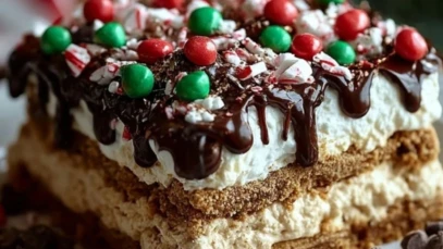 Christmas Cookie Lasagna 1