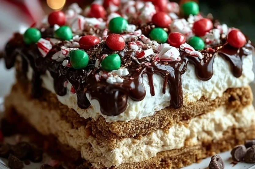 Christmas Cookie Lasagna 1