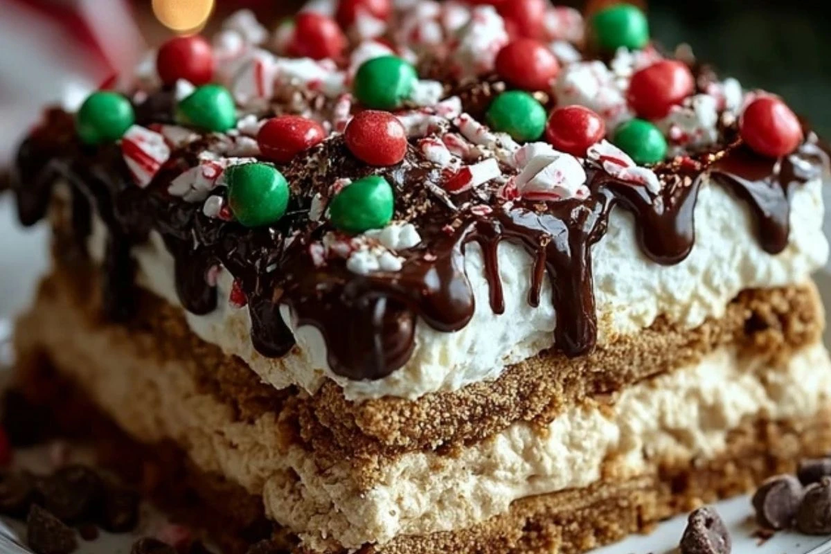 Christmas Cookie Lasagna 1