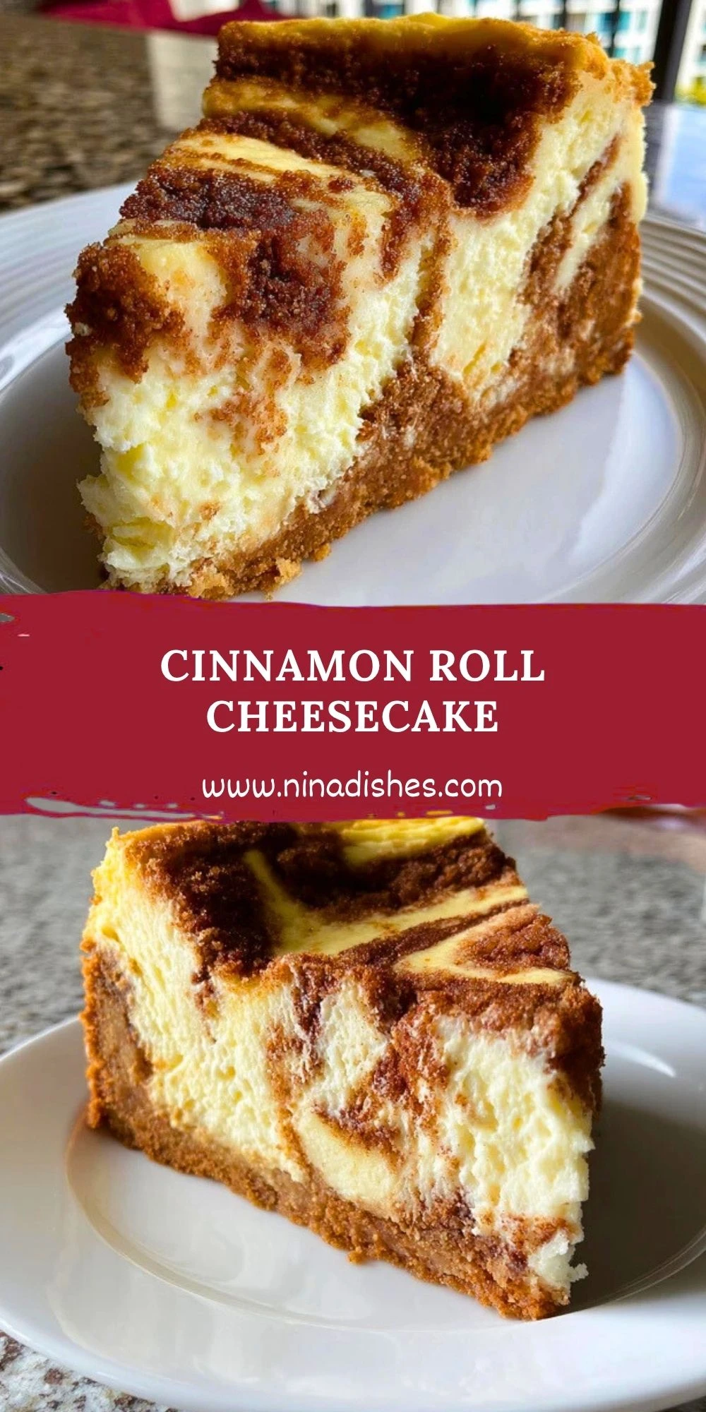 Cinnamon Roll Cheesecake (2)
