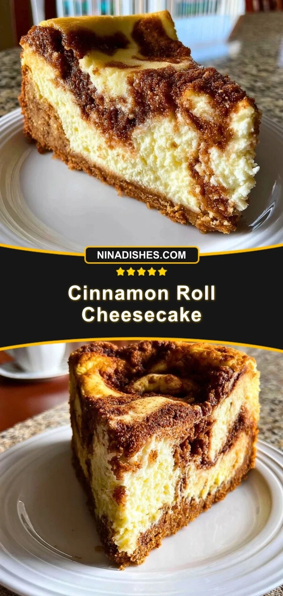 Cinnamon Roll Cheesecake (3)