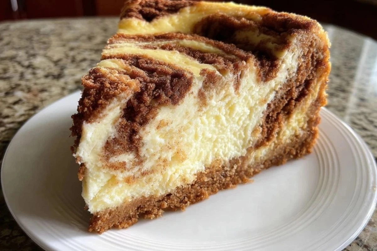 Cinnamon Roll Cheesecake