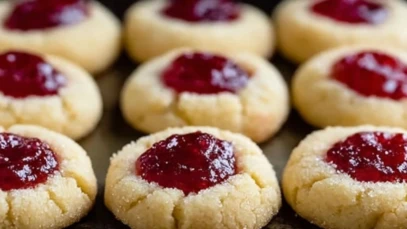 Classic Butter Thumbprint Cookies