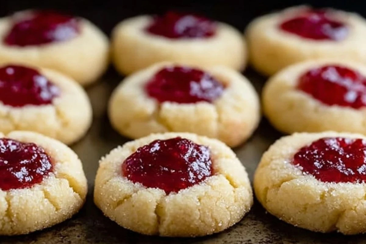 Classic Butter Thumbprint Cookies