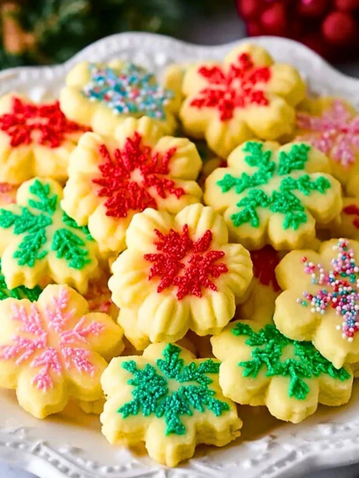 Classic Buttery Spritz Cookies