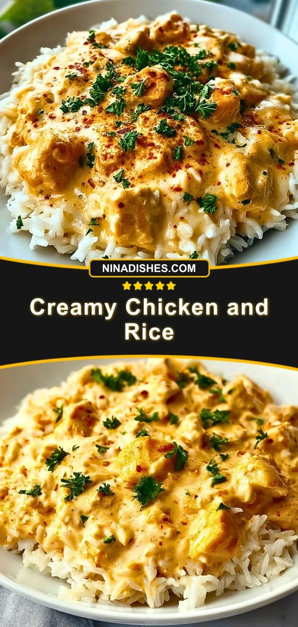 Creamy Chicken and Rice Pin 2