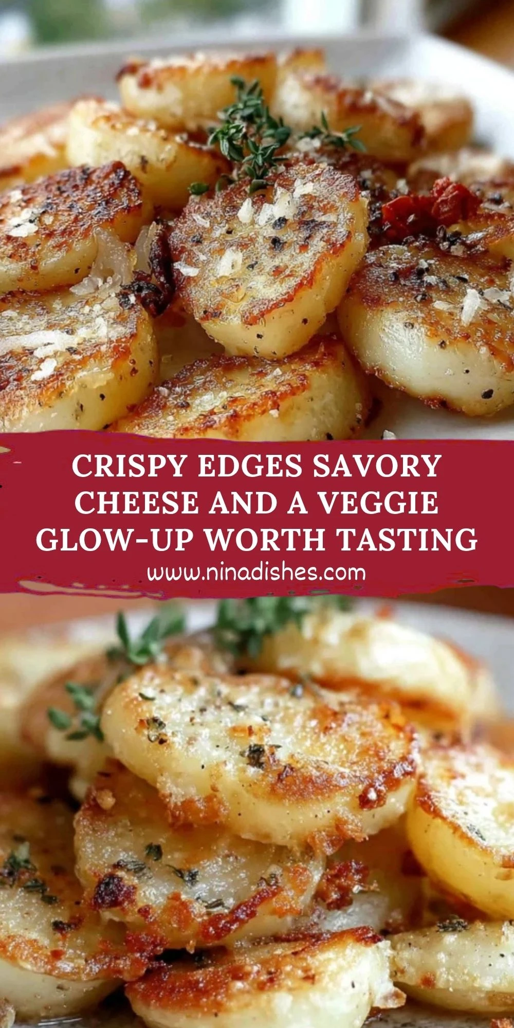 Crispy Edges Savory Cheese and a Veggie Glow-Up Worth Tasting Pin 1