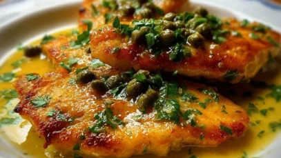 Delicious Chicken Piccata with Lemon Sauce