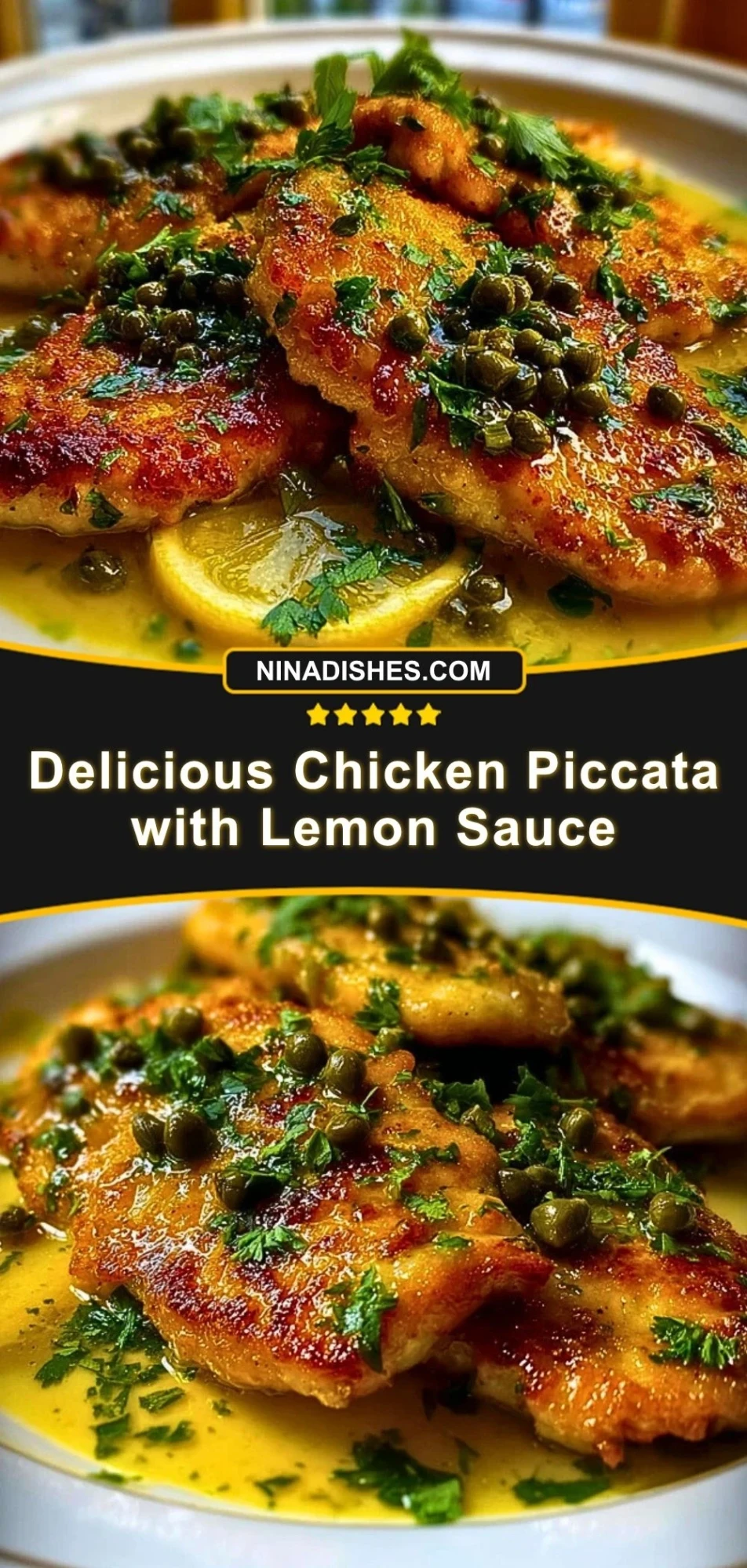 Delicious Chicken Piccata with Lemon Sauce (6)