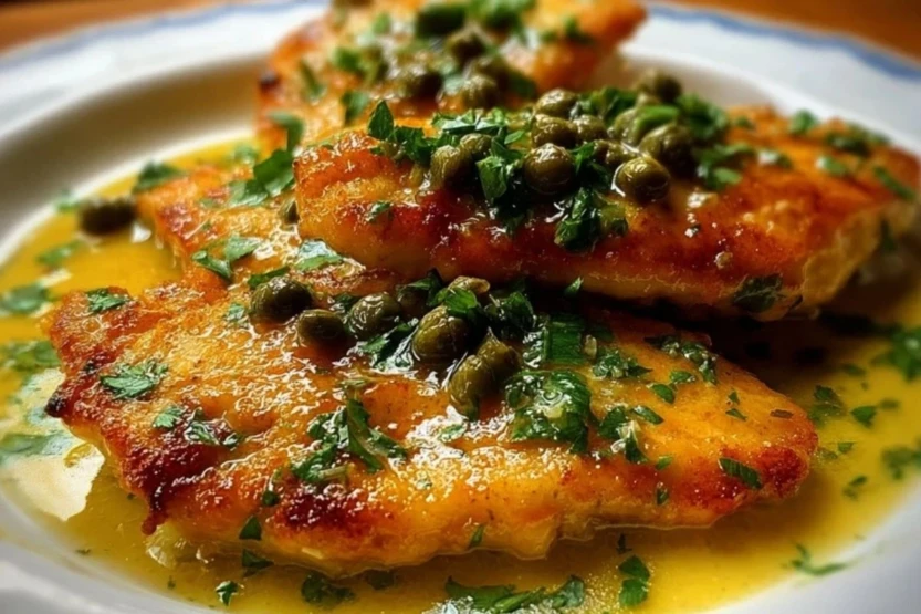 Delicious Chicken Piccata with Lemon Sauce