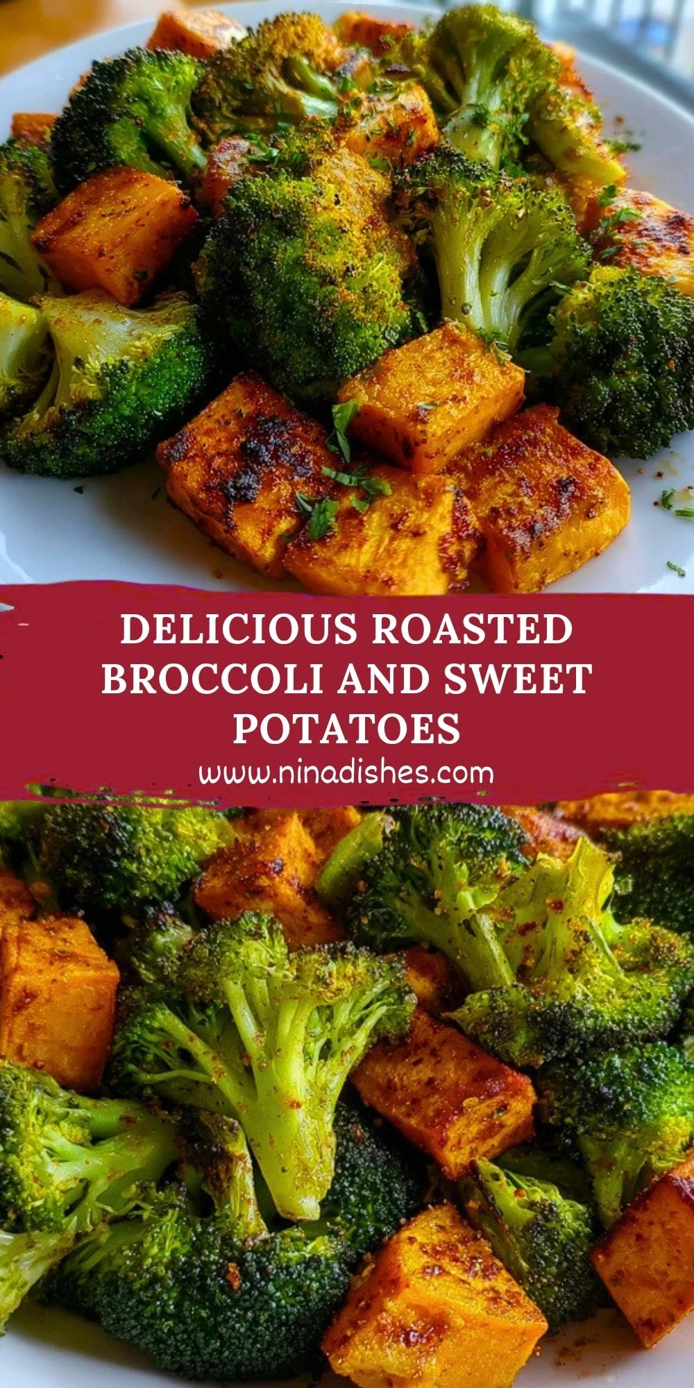 Delicious Roasted Broccoli and Sweet Potatoes (2)