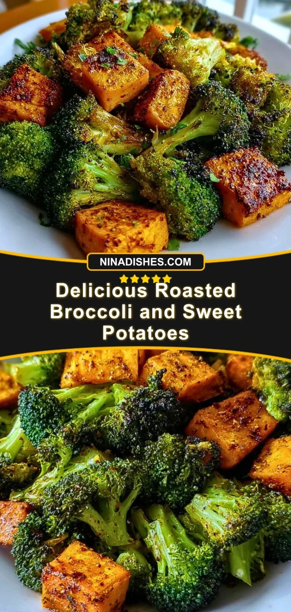 Delicious Roasted Broccoli and Sweet Potatoes (3)
