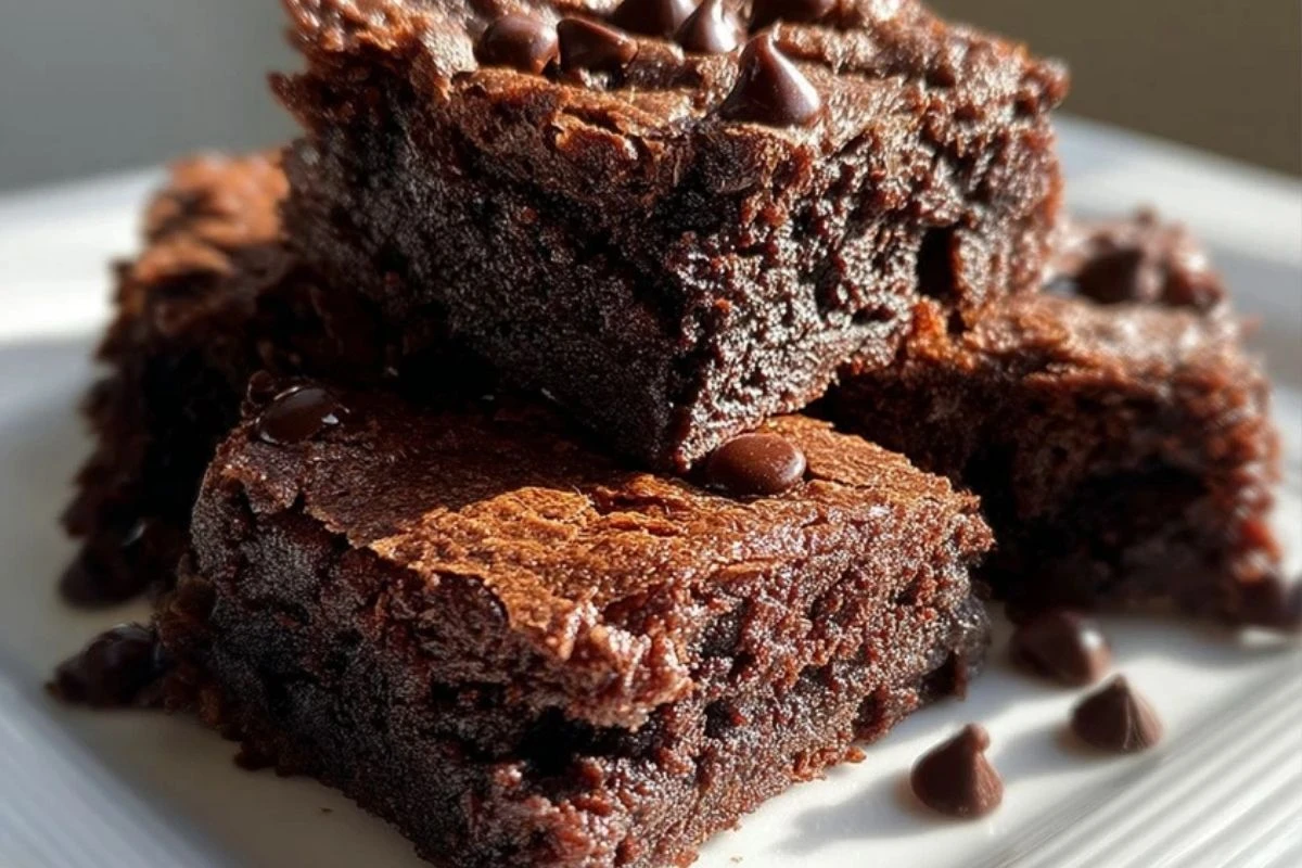 Deliciously Guilt-Free Black Bean Browniesy of RecipeName - 1