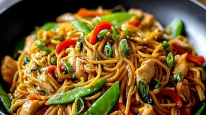 Easy Chicken Lo Mein