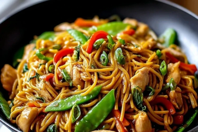 Easy Chicken Lo Mein