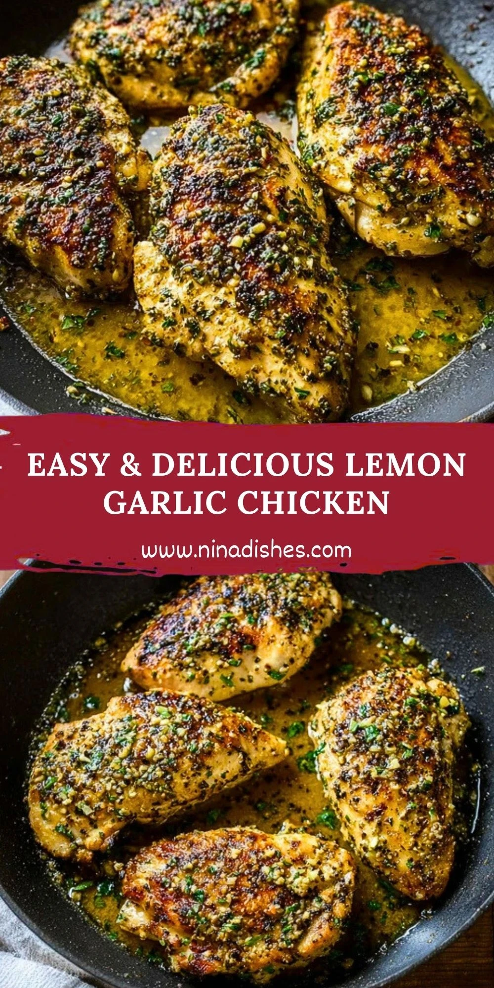 Easy & Delicious Lemon Garlic Chicken (2)